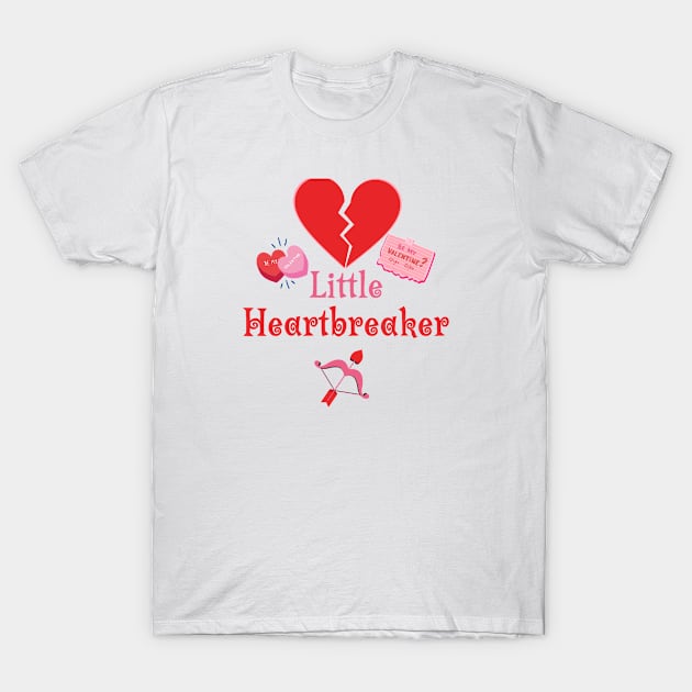 Little Heartbreaker T-Shirt by GrammyD